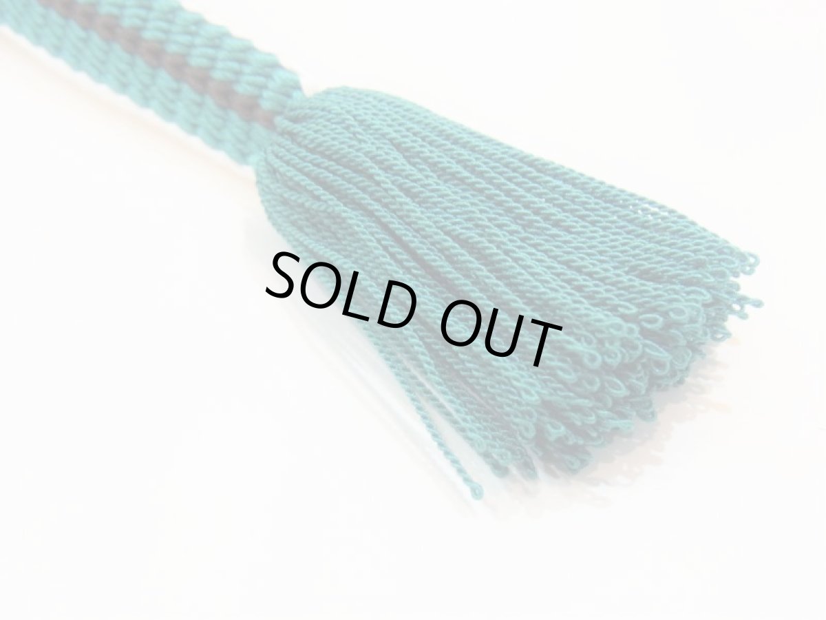 帯締め　ピーコック