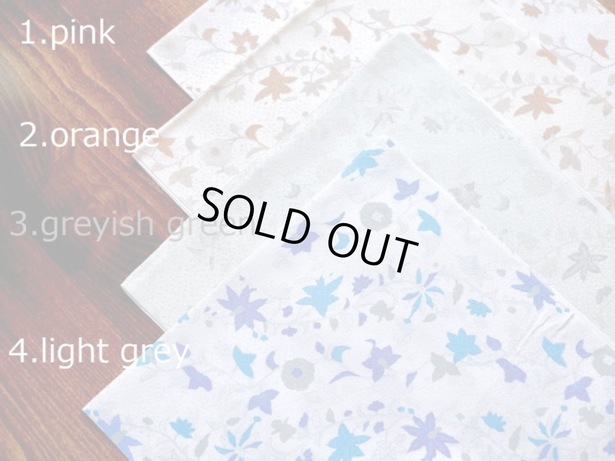 画像2: Floral◆正絹帯揚げ　 (2)