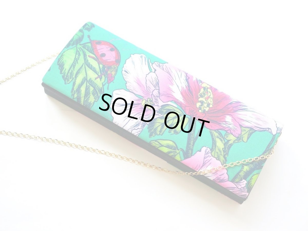 kaonn original クラッチbag [wide]バックポケット有 ladybugs