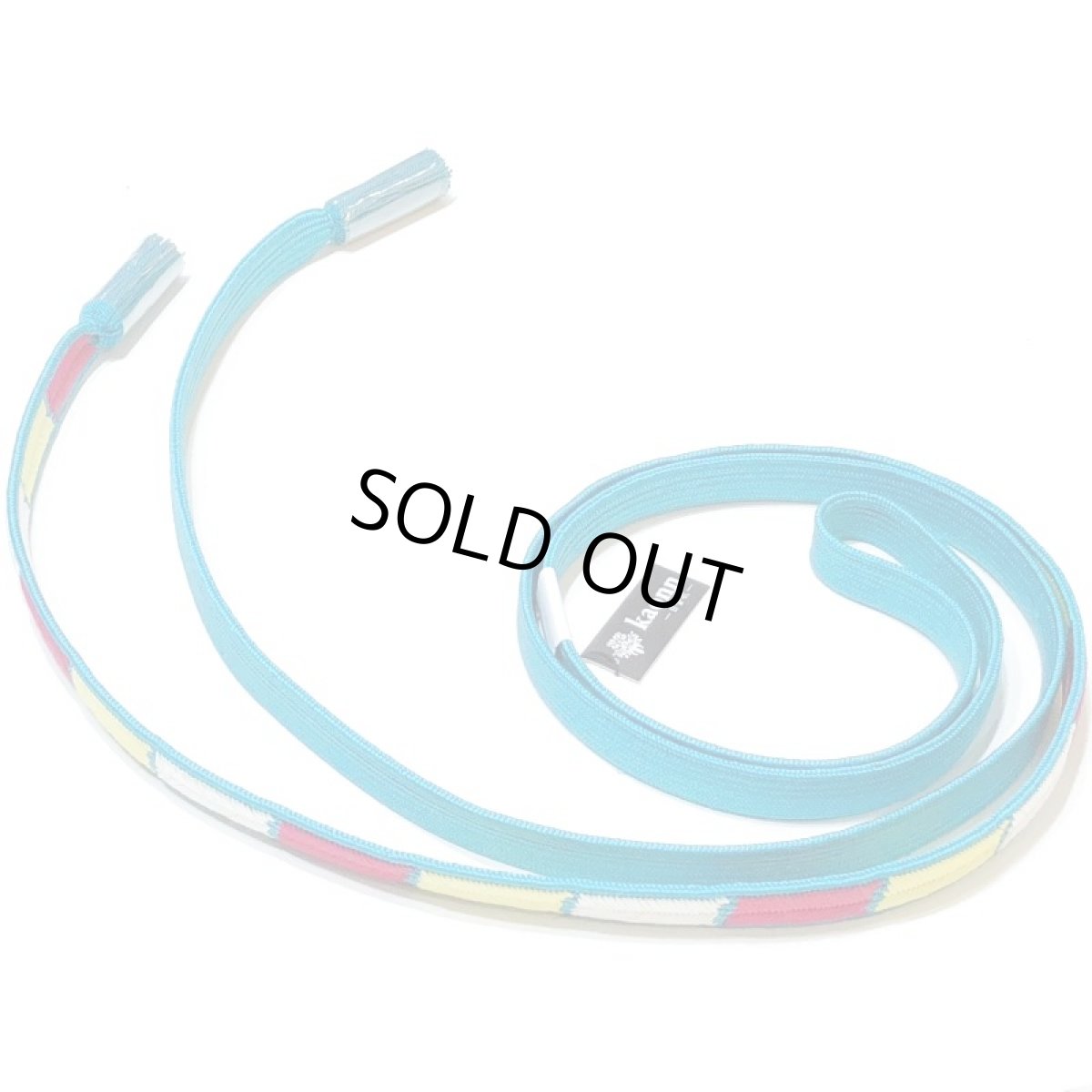 帯締め ターコイズブルー