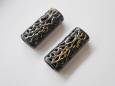 画像44: 【祇園祭special福袋】カラーが選べるポリエステルしわ兵児帯＋オリジナル帯留めvibrant hanoi new black (44)