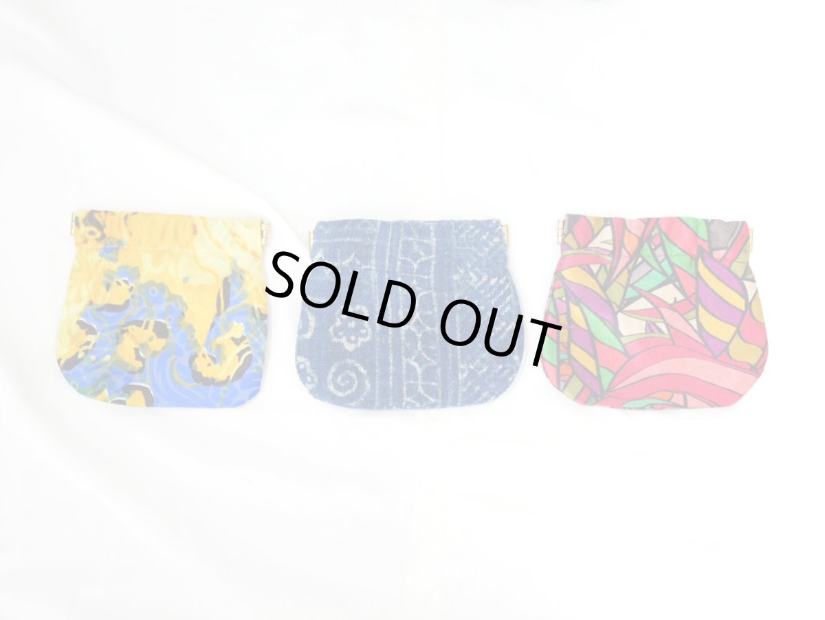 画像6: kaonn-日音衣- オリジナル口金ミニポーチ Vietnam silk  (6)