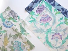 画像1: 正絹 夏帯揚げ　KARAHANA＜絽＞ (1)