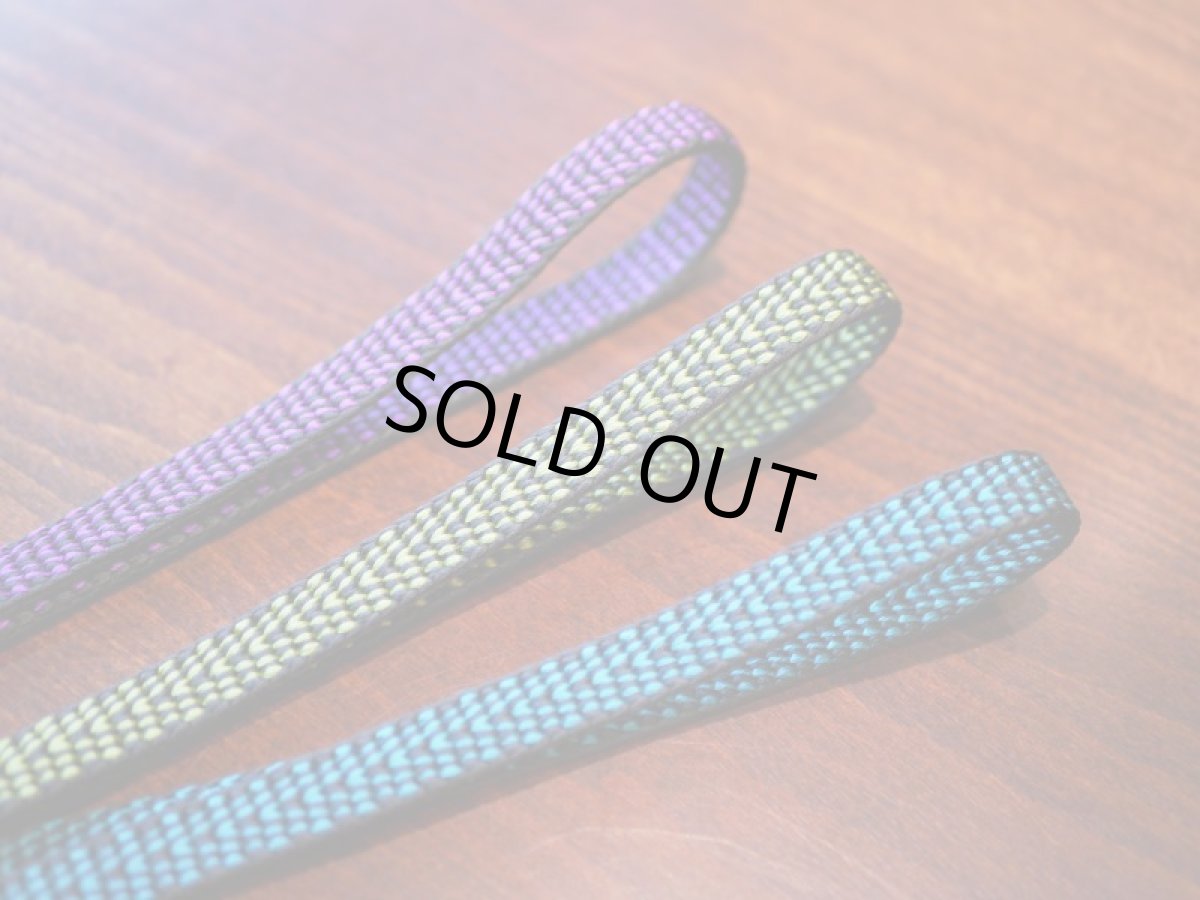 平帯締め v-stripe　正絹　小紋用　紬着物用