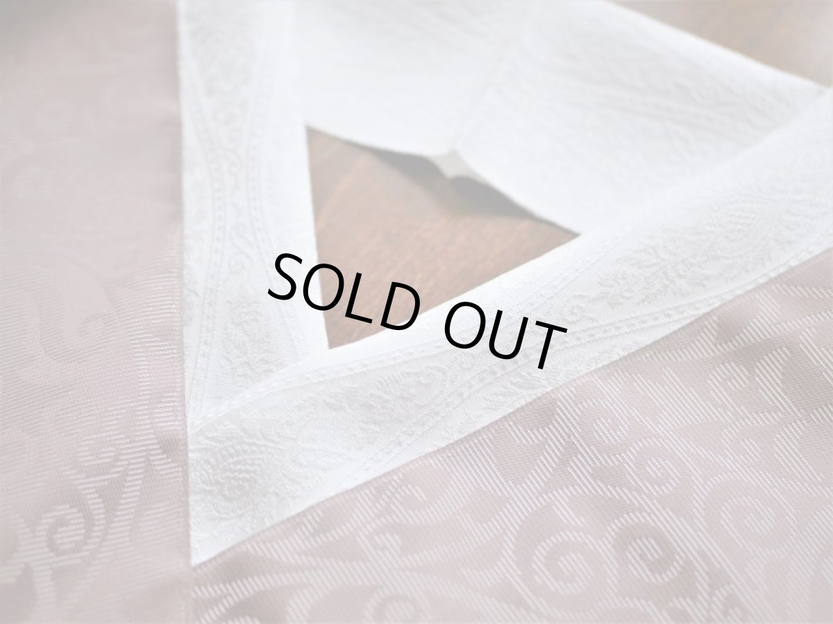 コーディネート例：洗える正絹半衿 　arabesque ホワイト