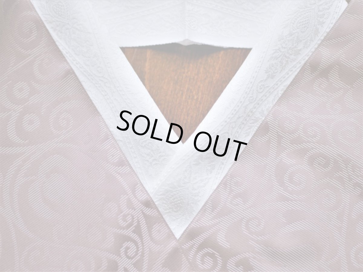 コーディネート例：洗える正絹半衿 　arabesque ホワイト