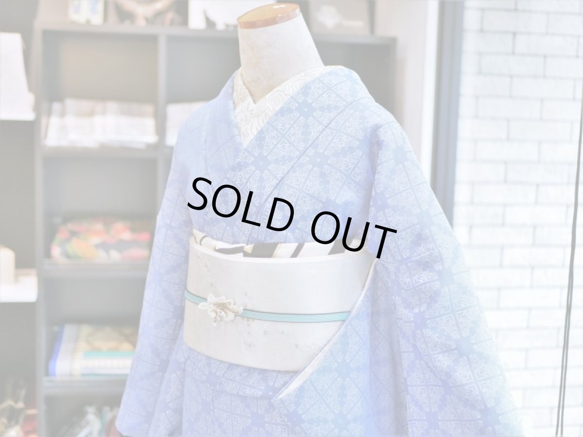 画像2: kaonn オリジナル刺繍半衿　ホワイト×ゴールド (2)