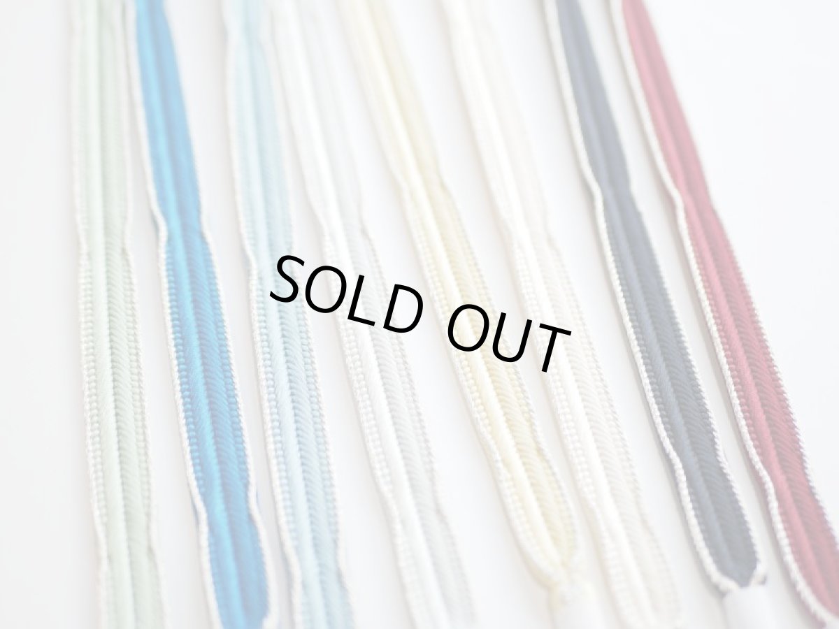 画像4: 帯締め　平　silver trim wave (4)