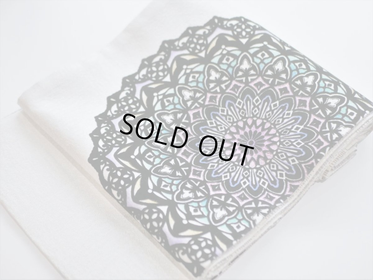 画像2: 袋帯　off white-mogol (2)