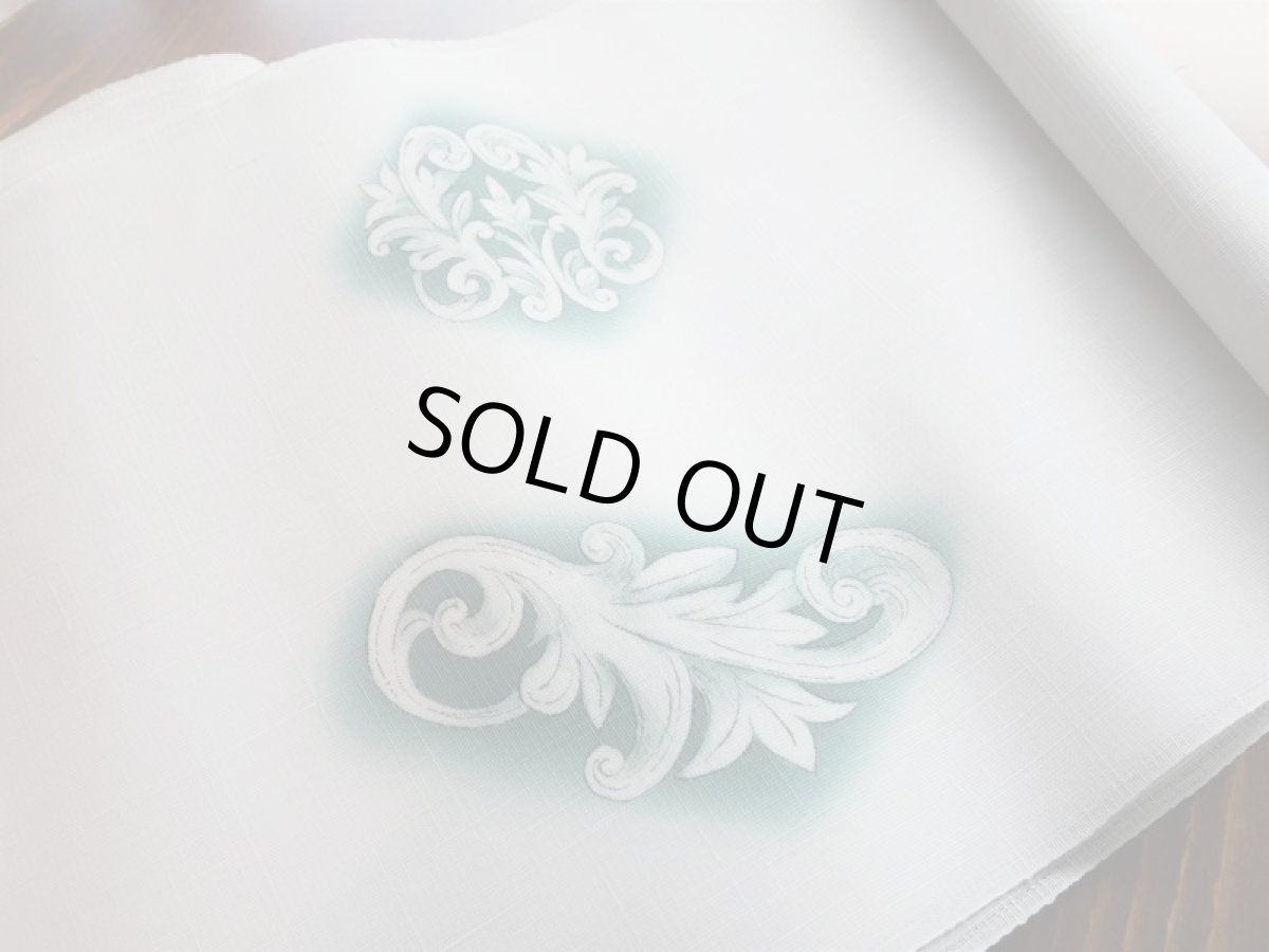 画像7: kaonnオリジナル正絹夏名古屋帯 green (7)