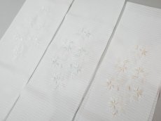 画像1: saraca de sarasa 刺繍夏半衿 (1)