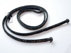 画像1: 夏帯締め【blackgold】 (1)