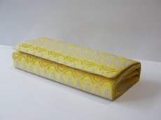 画像4: clutchbag vivid yellow 西陣織帯地 (4)