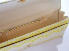画像10: clutchbag vivid yellow 西陣織帯地 (10)