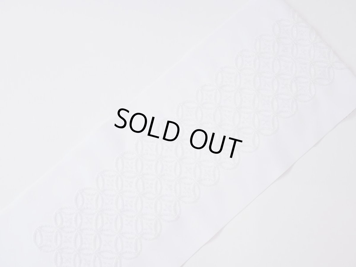 画像4: ビーズ刺繍ポリエステル半衿　七宝 (4)