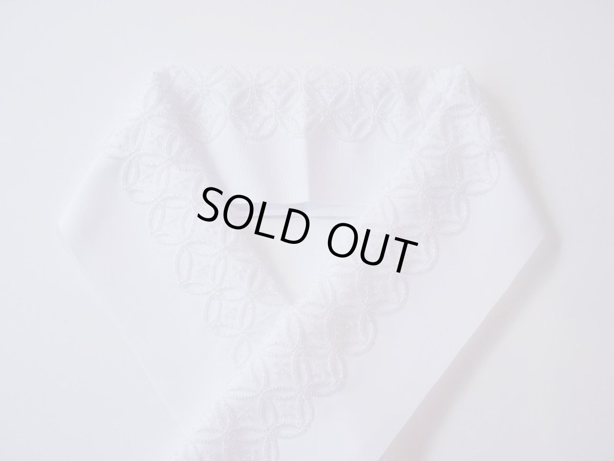 画像2: ビーズ刺繍ポリエステル半衿　七宝 (2)