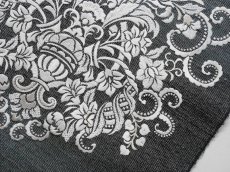 画像3: kaonn original 刺繍袋帯 dark silver (3)