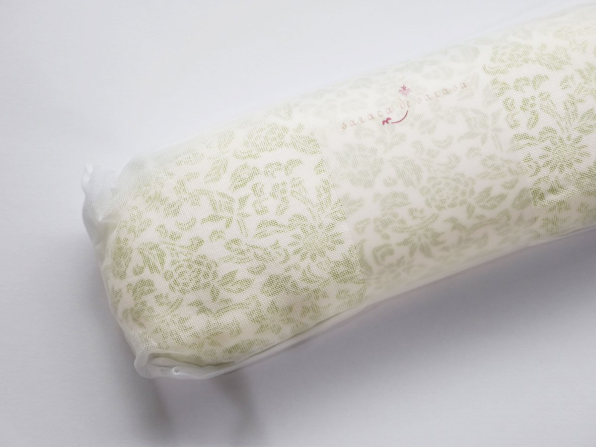 画像5: saraca de sarasa 　更紗柄　帯枕 (5)