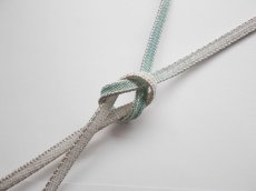 画像6: 夏帯締め　square silvertrim gradation (6)