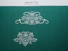 画像7: kaonn original 刺繍袋帯 vivid green (7)