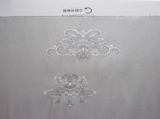 画像6: kaonn original 刺繍袋帯 silver (6)