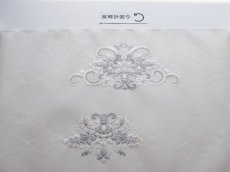 画像5: kaonn original 刺繍袋帯 white×gray (5)