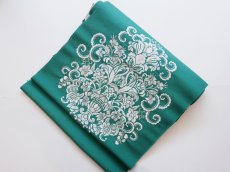 画像1: kaonn original 刺繍袋帯 vivid green (1)