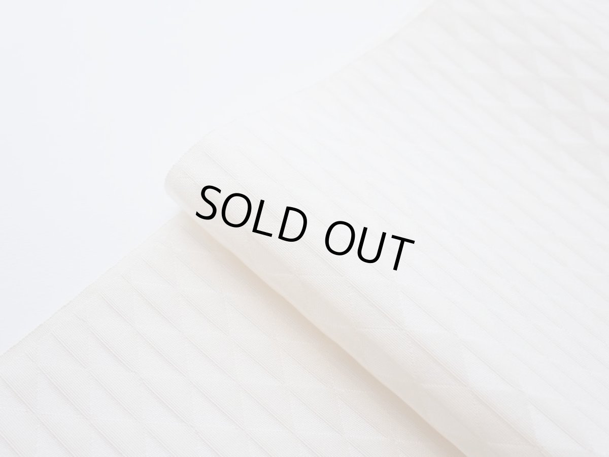 画像5: kaonn original 刺繍袋帯 white 鱗 (5)