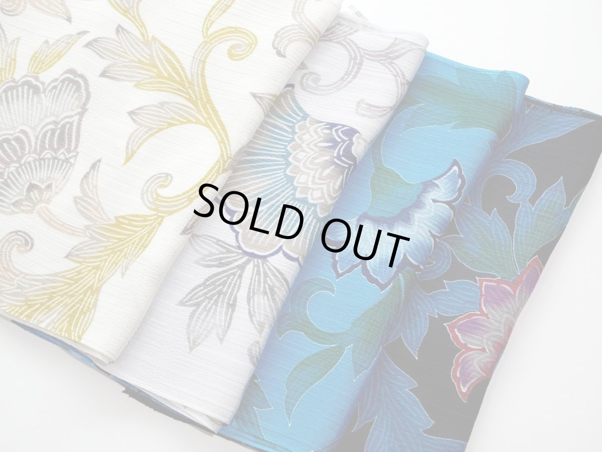 画像1: 正絹帯揚げ　KARAHANA (1)