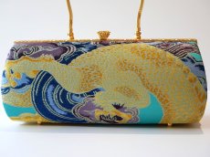 画像5: kaonn-日音衣-original BAG Dragon yellow 白綾苑大庭謹製【14th anniversary】 (5)