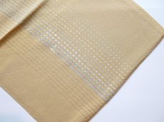 画像7: 正絹 夏帯揚げ　silver polka dot (7)