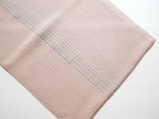 画像5: 正絹 夏帯揚げ　silver polka dot (5)