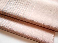 画像6: 正絹 夏帯揚げ　silver polka dot (6)