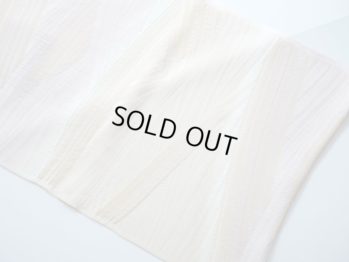 画像5: 金糸縫い取り　正絹帯揚げ　丹後ちりめん　 (5)