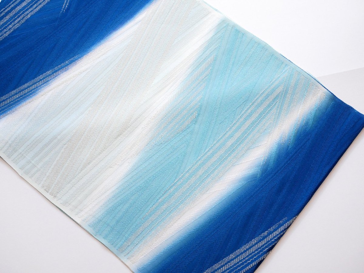 画像8: 金糸縫い取り　正絹帯揚げ　丹後ちりめん　 (8)