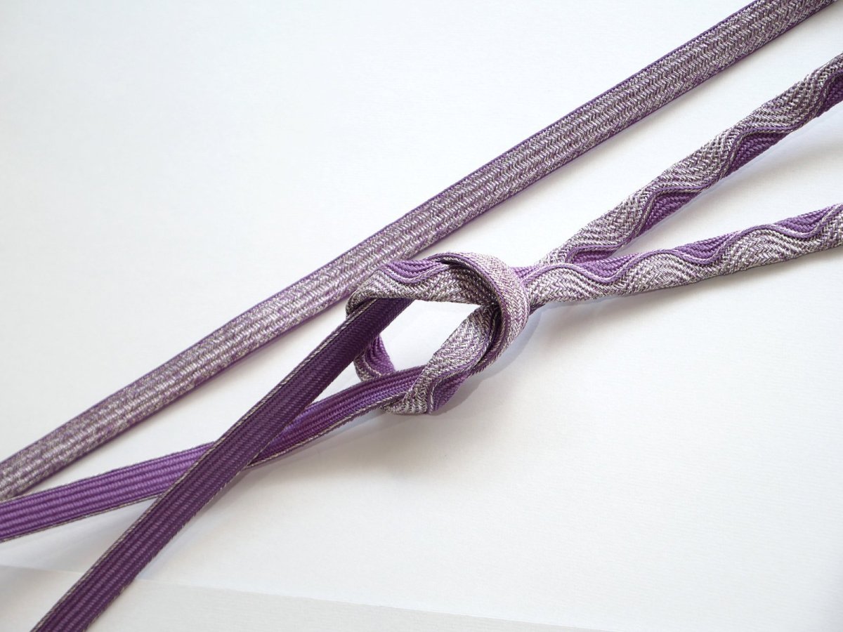 画像8: 正絹帯締め　wave accent (8)