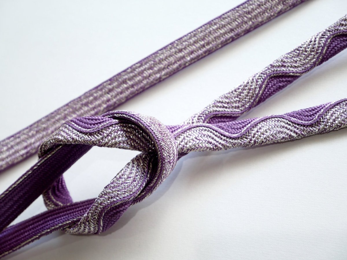 画像9: 正絹帯締め　wave accent (9)