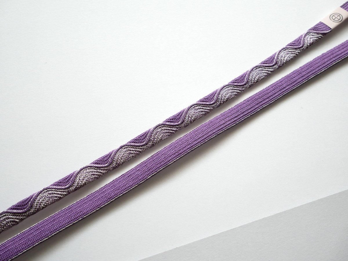 画像10: 正絹帯締め　wave accent (10)