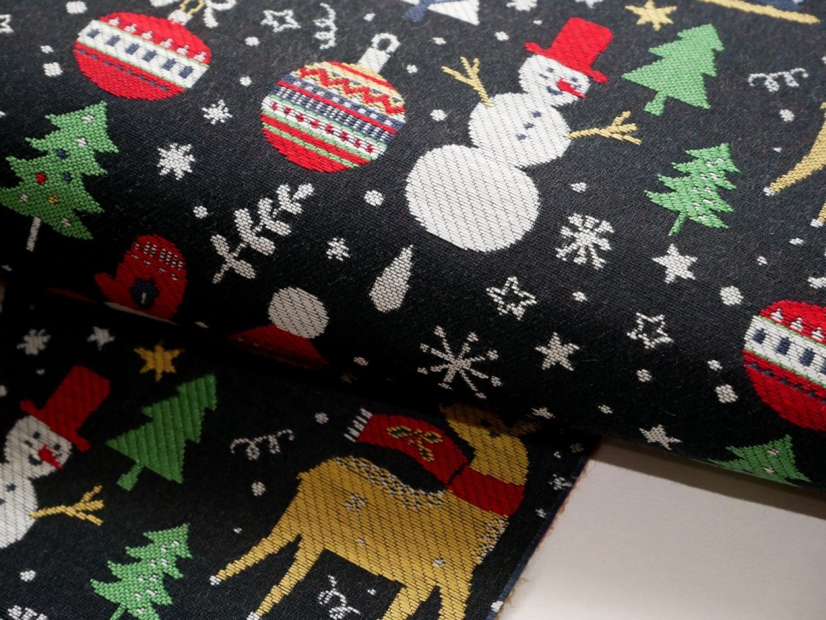 画像9: 名古屋帯　クリスマス　全通柄 (9)