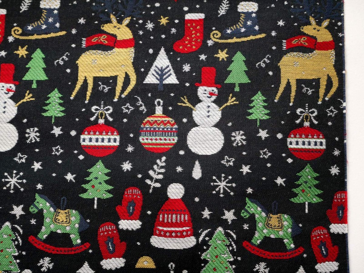 画像8: 名古屋帯　クリスマス　全通柄 (8)