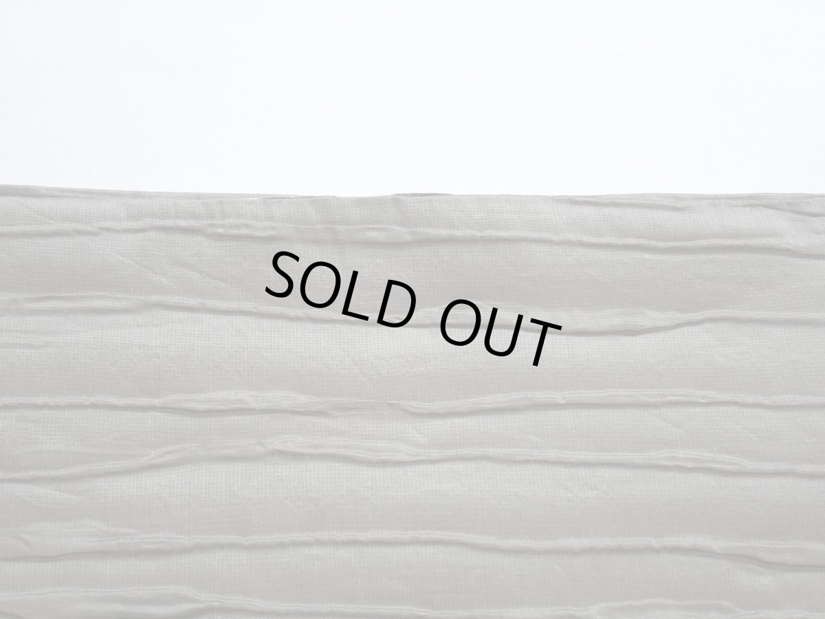 画像5: 【即納品】kaonn original fabric帯　mat ＆ shine（gray）　　京袋帯 お仕立て上がり (5)