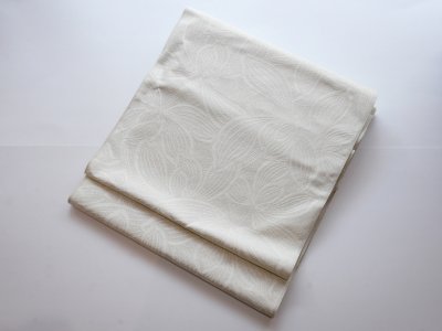 画像1: 西陣織名古屋帯　flower