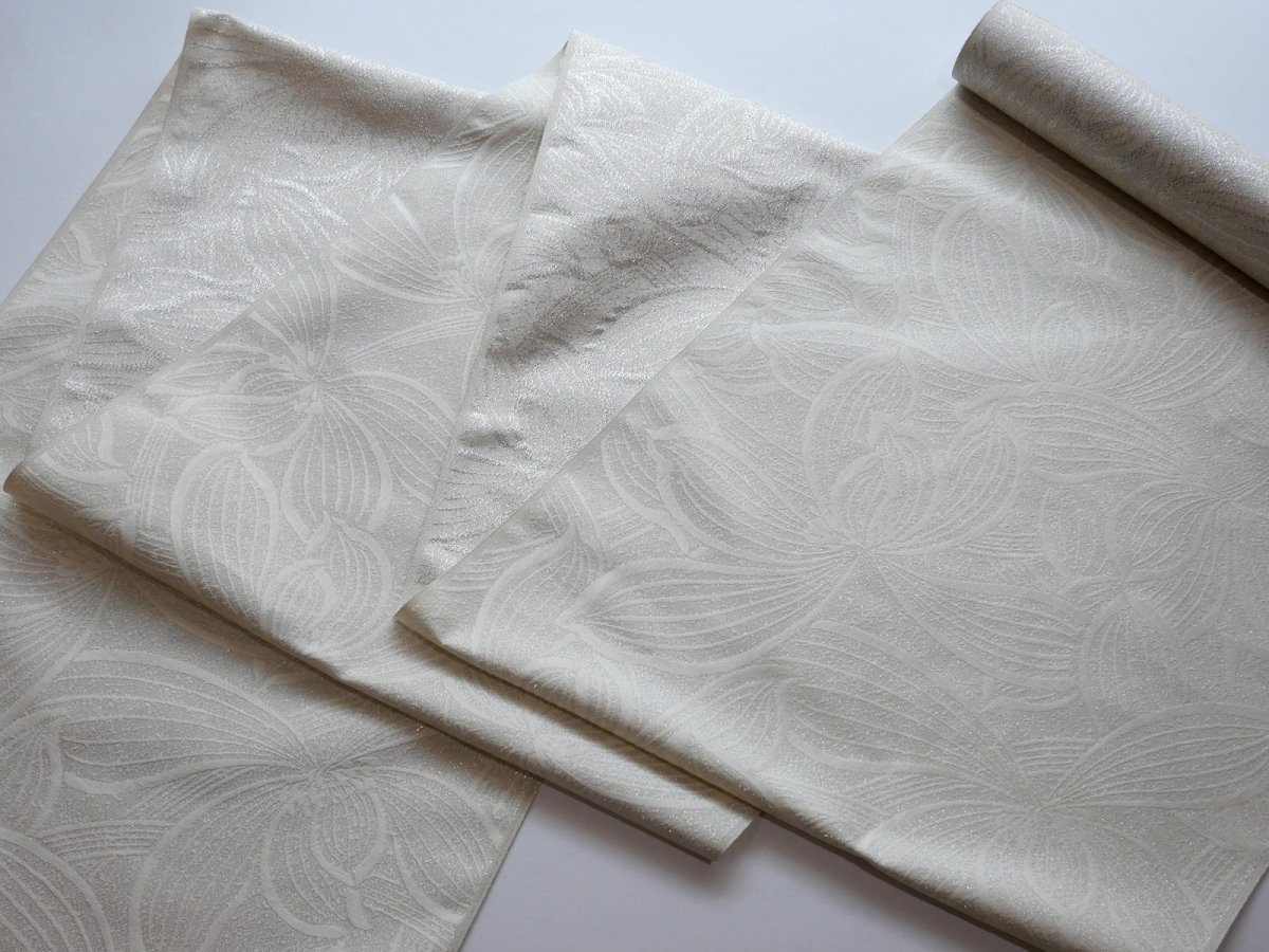 画像3: 西陣織名古屋帯　flower (3)