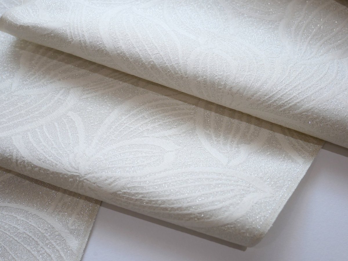 画像4: 西陣織名古屋帯　flower (4)