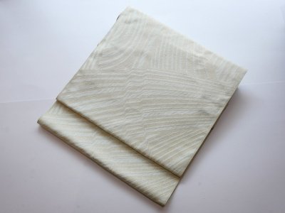 画像1: 西陣織名古屋帯　流水