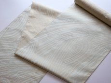 画像2: 西陣織名古屋帯　流水 (2)