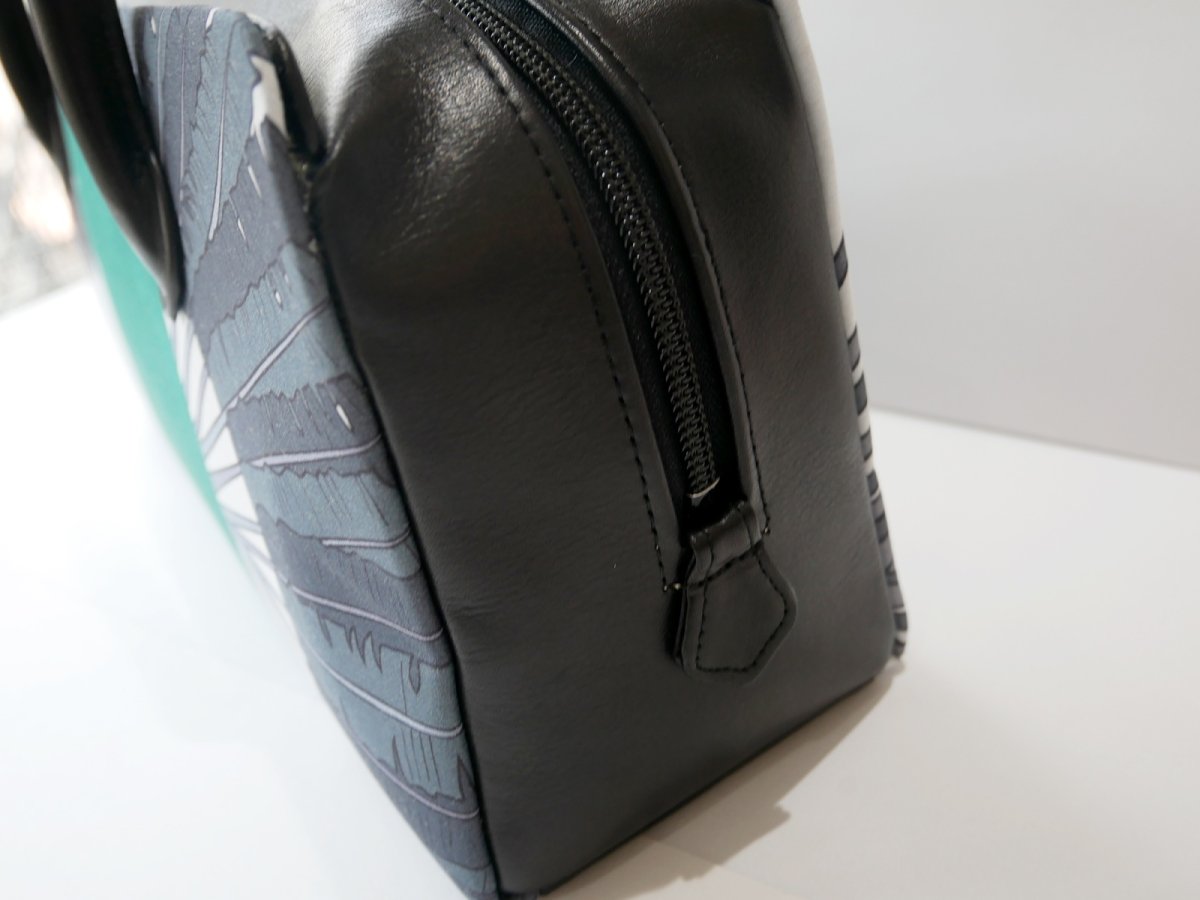 画像9: kaonn-日音衣- original bag　feather green　No.3 (9)