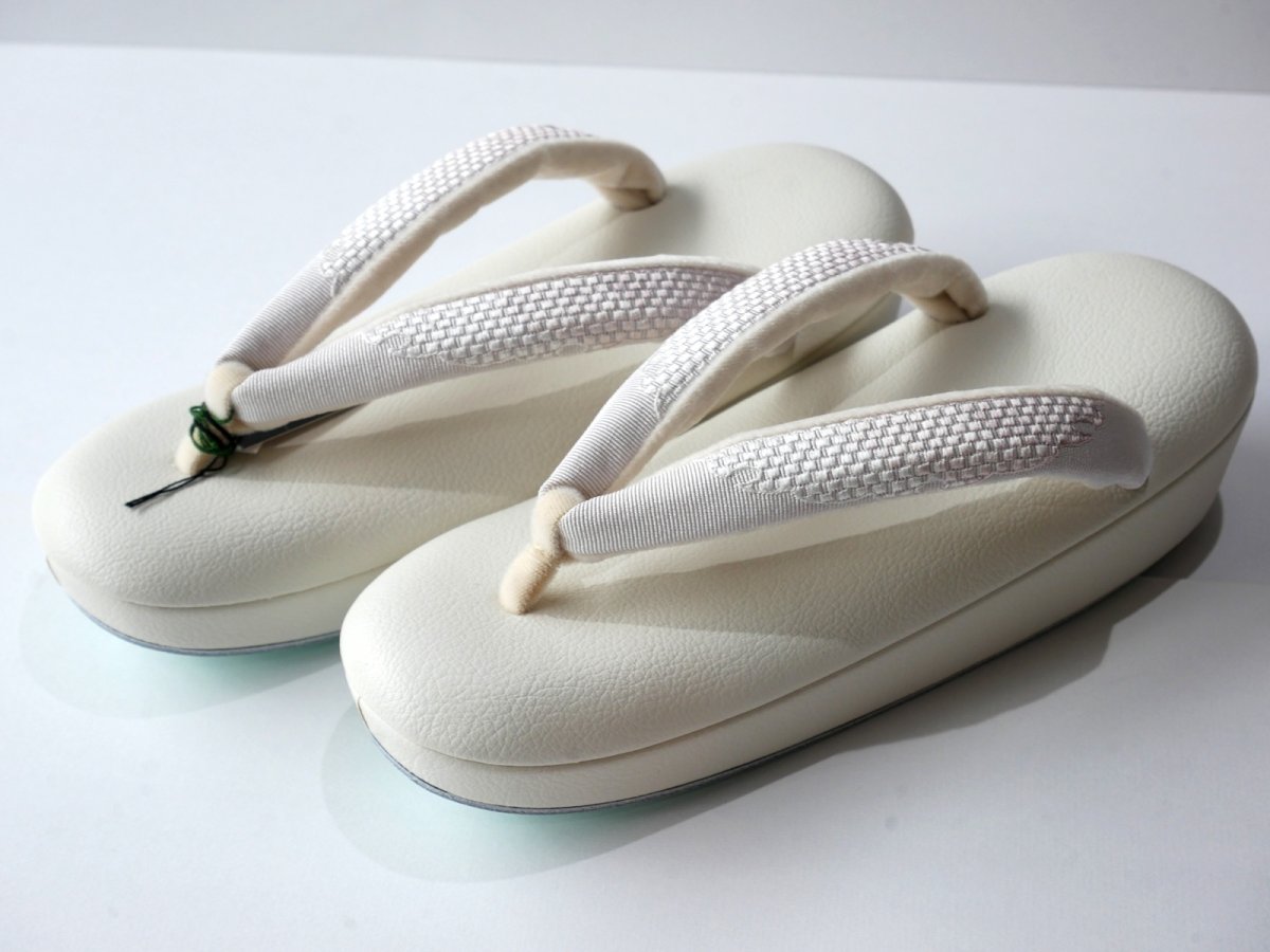 画像2: ソフト高反発草履　雪輪（Mサイズ）【即納品】　合皮 (2)