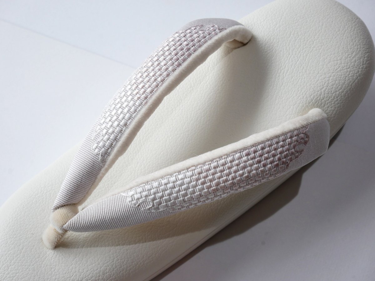 画像5: ソフト高反発草履　雪輪（Mサイズ）【即納品】　合皮 (5)