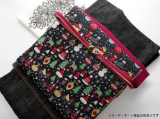 画像2: 名古屋帯　クリスマス　全通柄 (2)